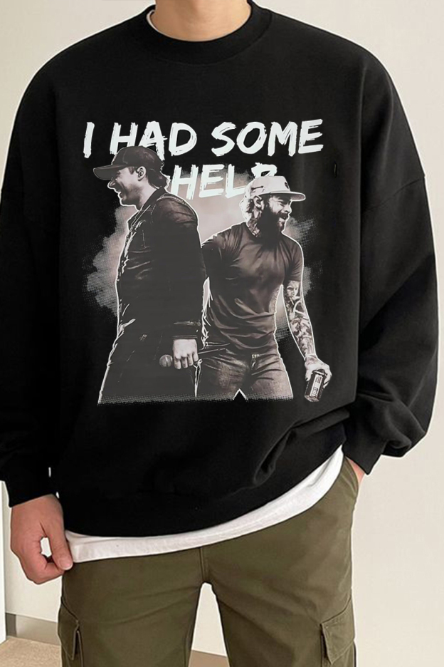 ihadsomehelp crew neck sweatshirt