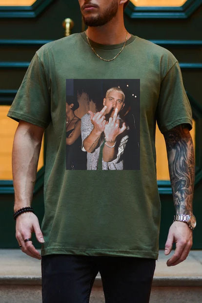 Eminem Rap God T-Shirt-MEN