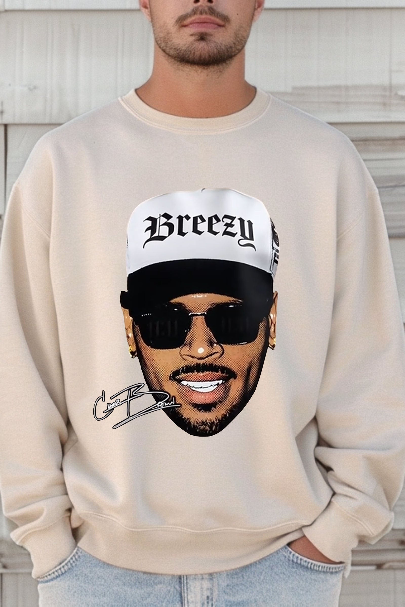 Breezy Chris Brown Merch Sweatshirt For Men