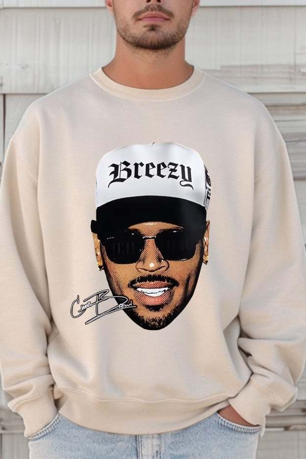 Breezy Chris Brown Merch Sweatshirt For Men