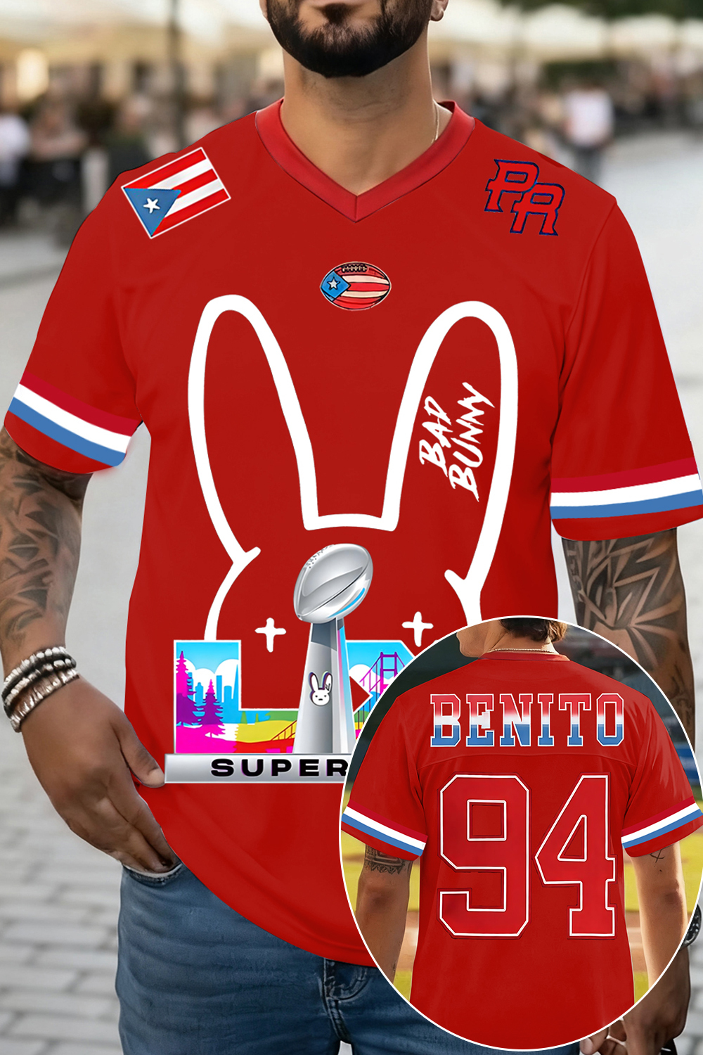 🏈🏈  Benito Jersey