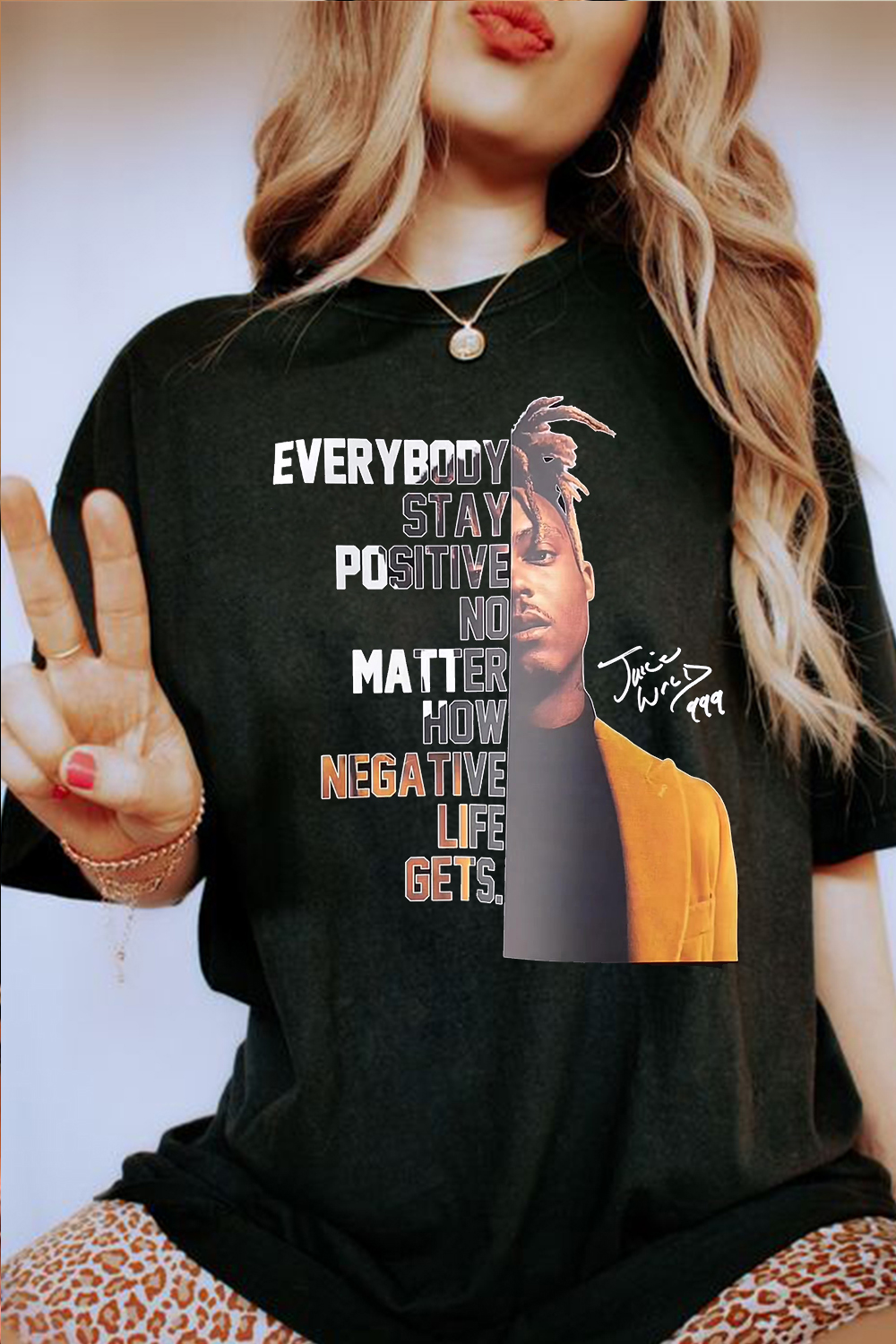 JUICE WOLD999 ladies T-shirt