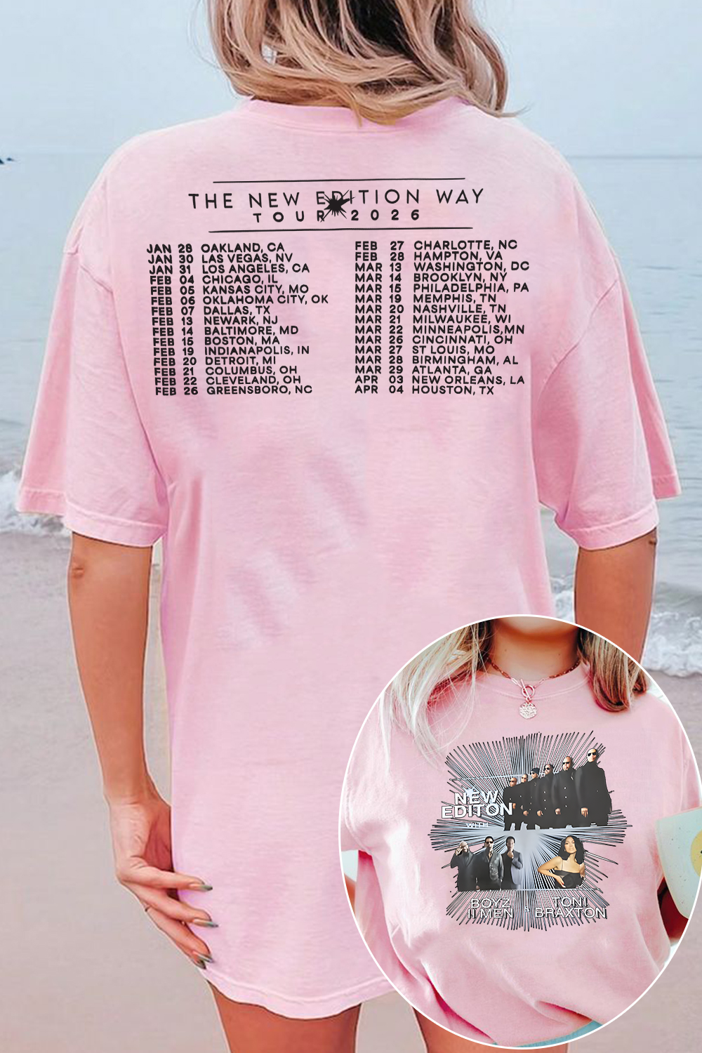New Edition 2026 Tour Shirt