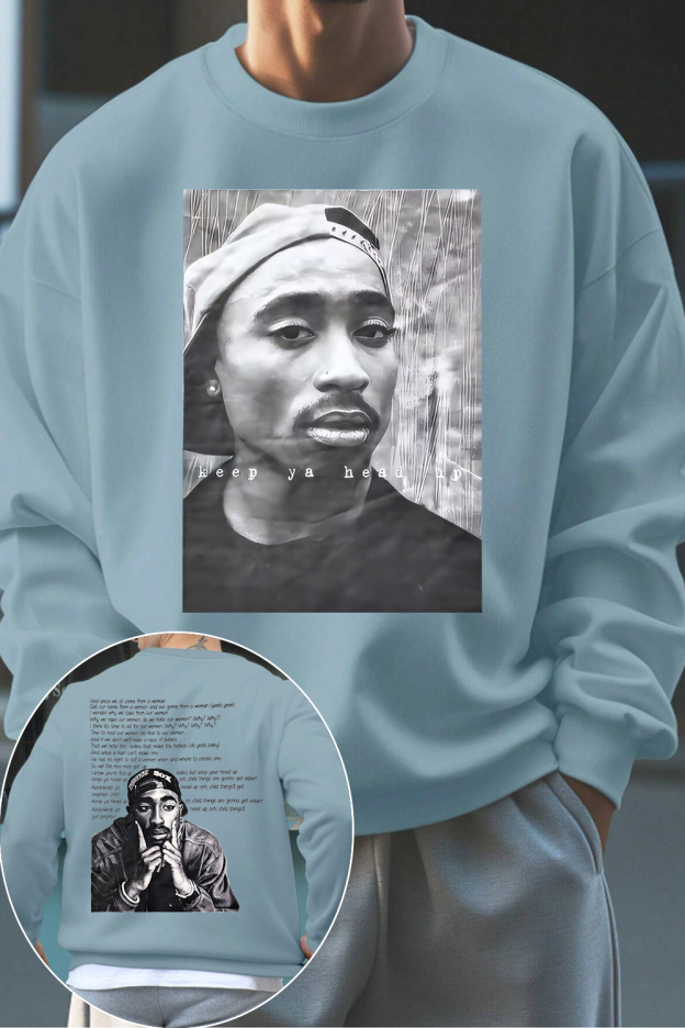 2pacquotes men sweatshirt