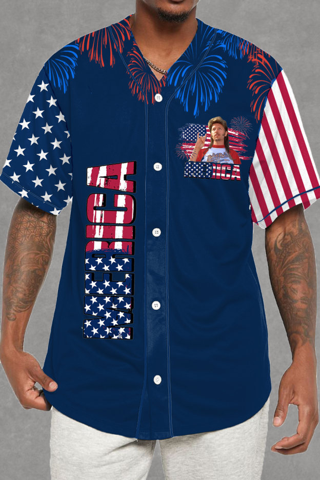 Joe Dirt Mericaaa  Jersey