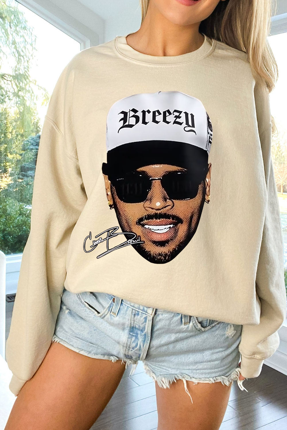 Breezy Chris Brown Merch Sweatshirt For Women
