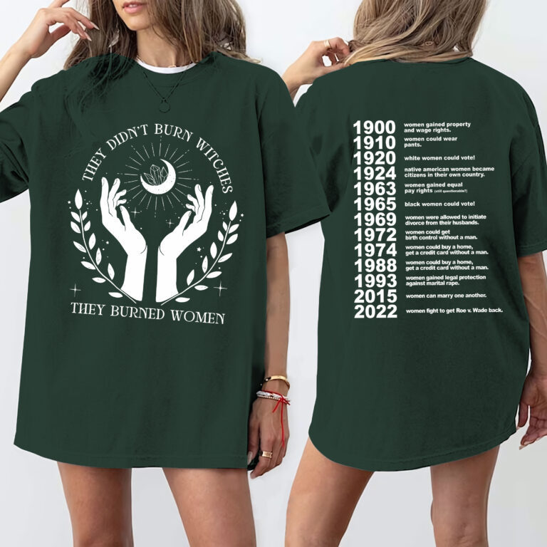 They Didn’t Burn Witches Tee For Women