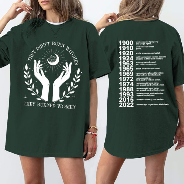 They Didn’t Burn Witches Tee For Women