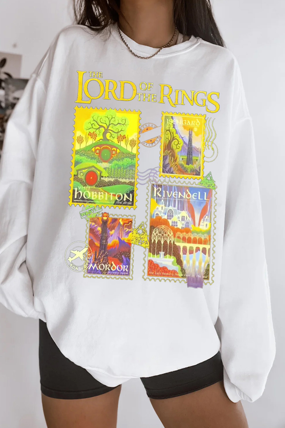 The Lord of the Rings Stamp Women's Sweatshirt
