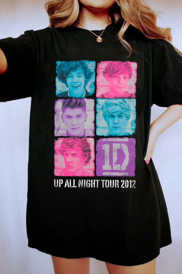 Up All Night Tour 2012 1D T-shirt