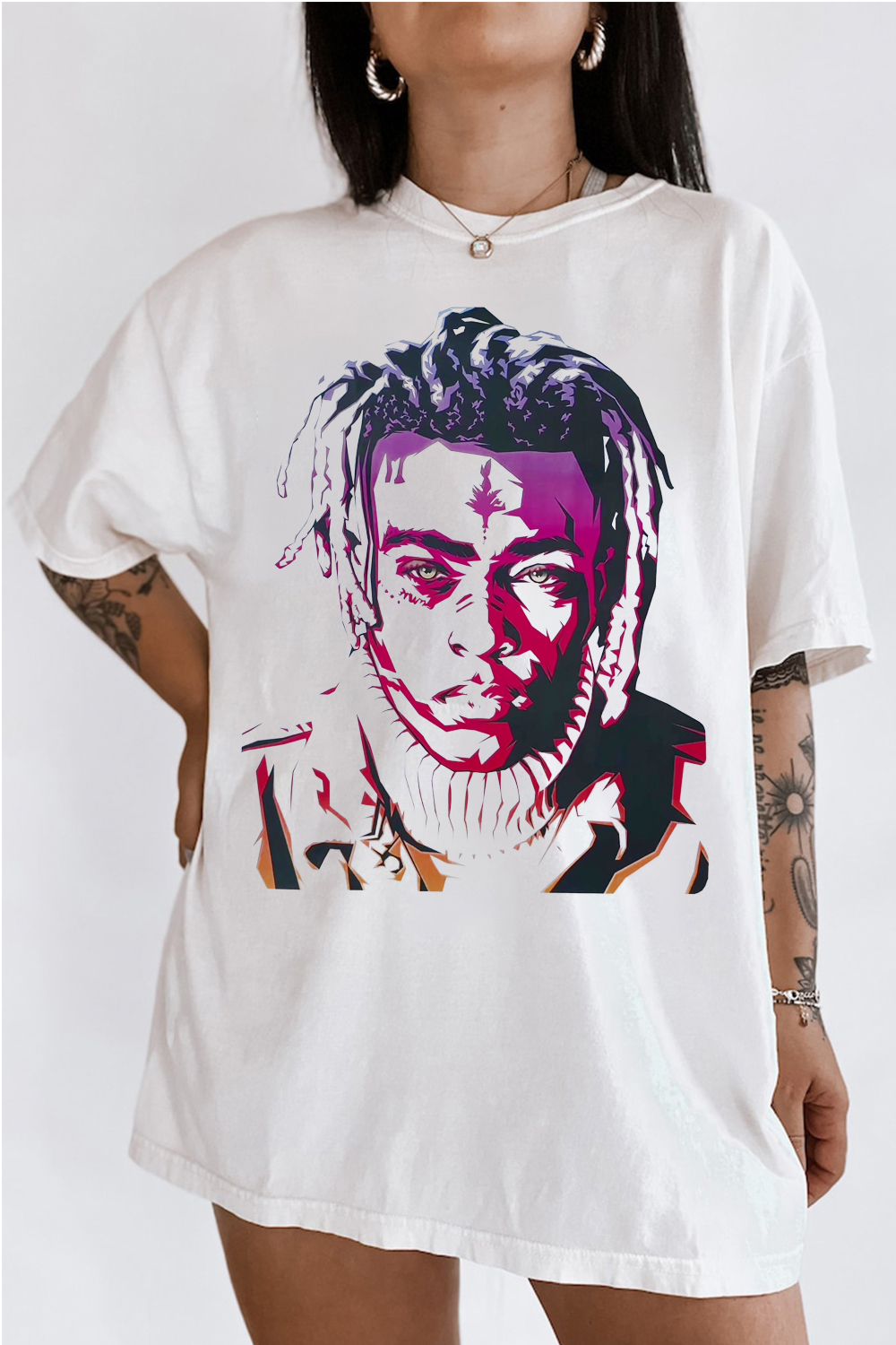 xxxtentacion printed casual T-shirt