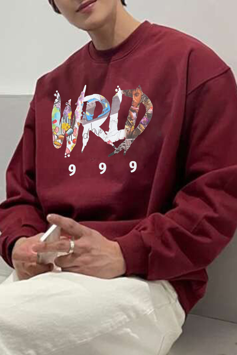 Juice Wrld Lettering Men's Sweatshirt