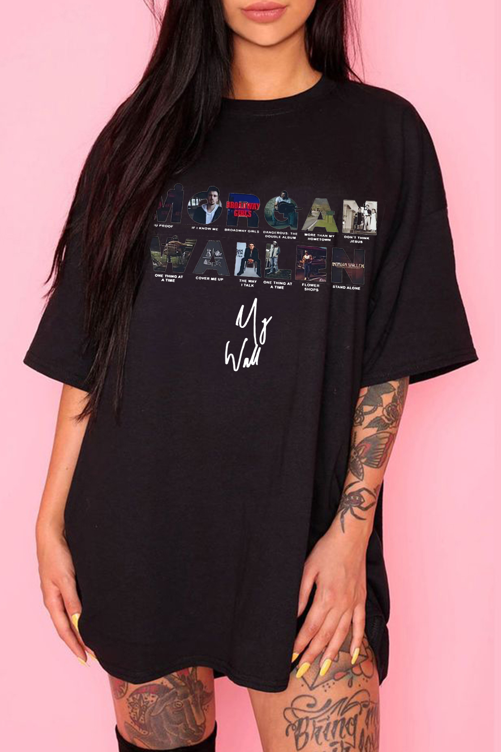 morganwallen cartoon short-sleeved women's t-shirt