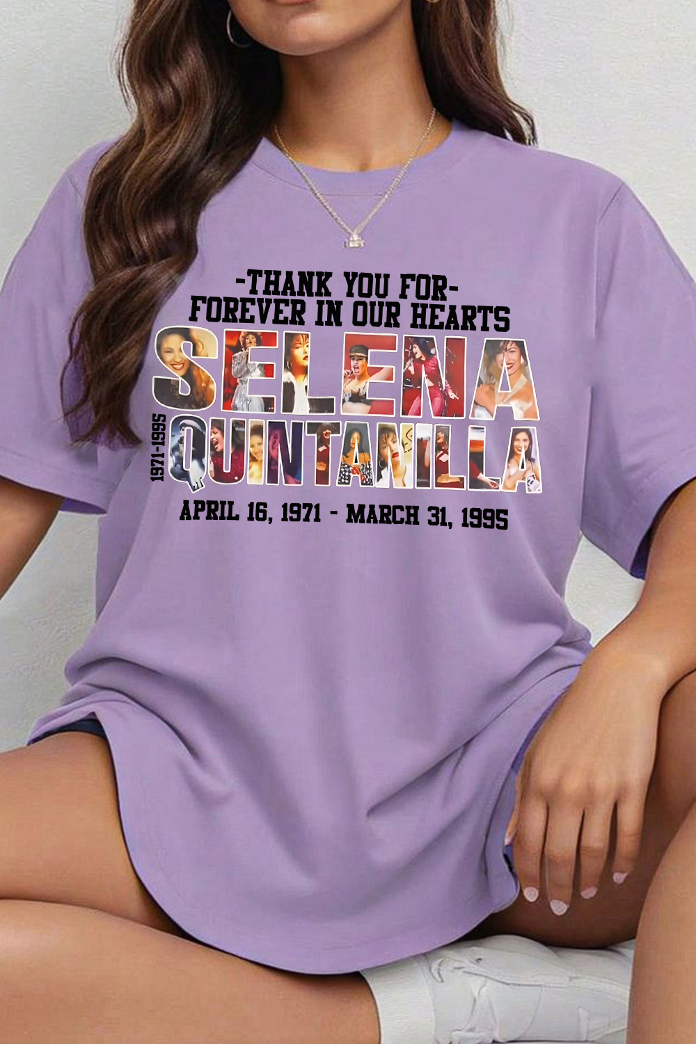 Selena fans Print Short Sleeve T-Shirt
