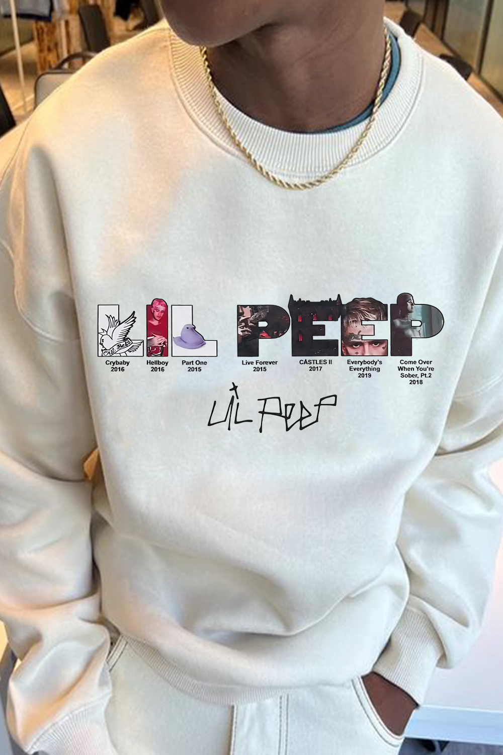 lilpeep long sleeve sweatshirt