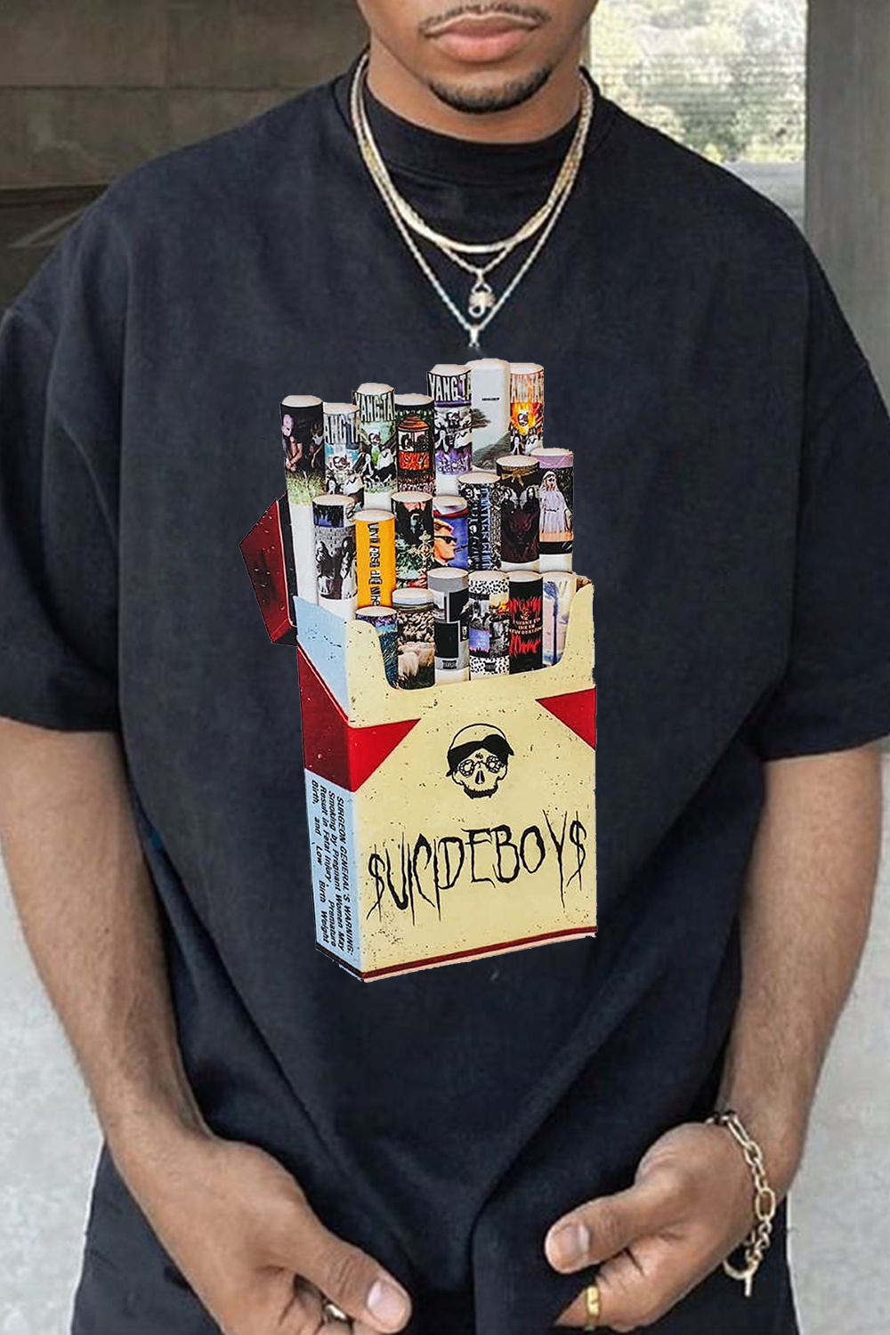 $uicideboy$ personalized print men's short-sleeved T-shirt