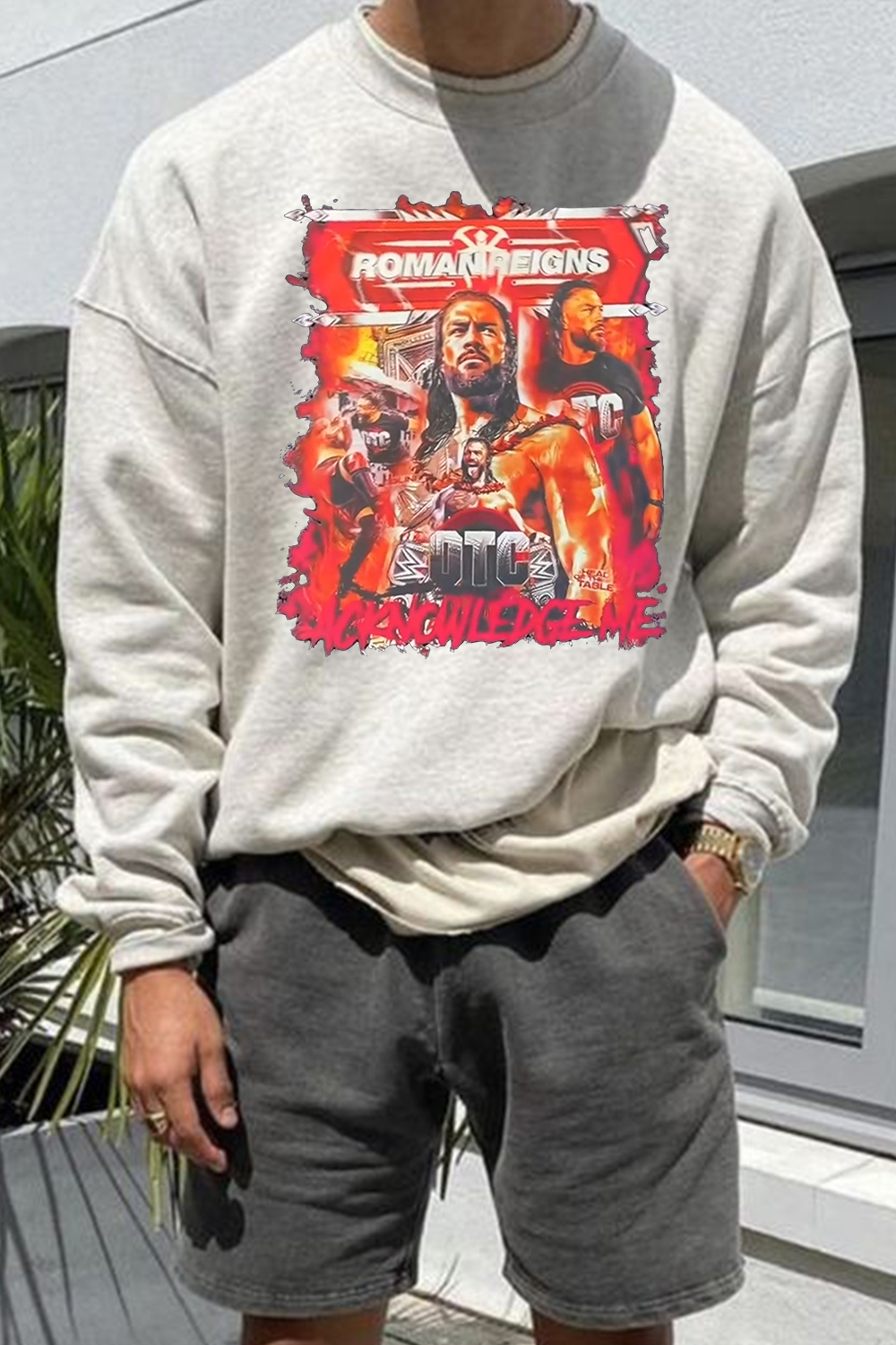 Roman Reigns Sport Graphic SWEATSHIRT For Men