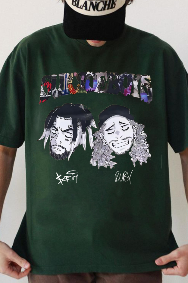 Suicideboys cartoon casual men's T-shirt