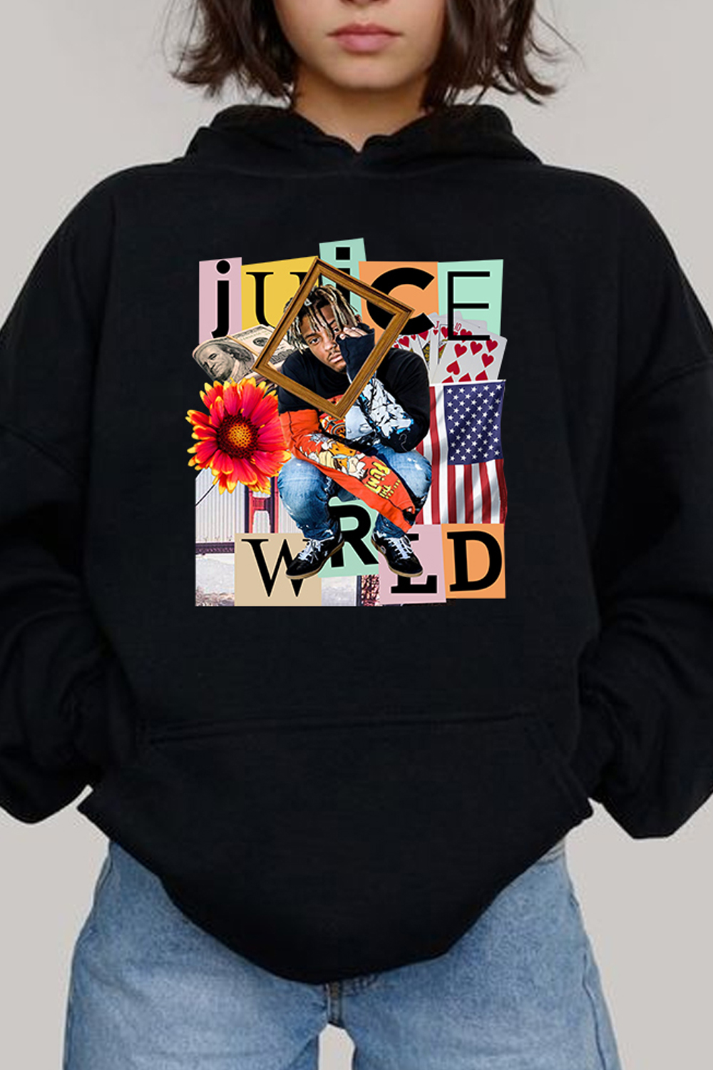 Juice WRLD Personalized Women's Hoodie