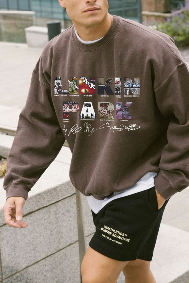 linkin Album Sweatshirt For Men