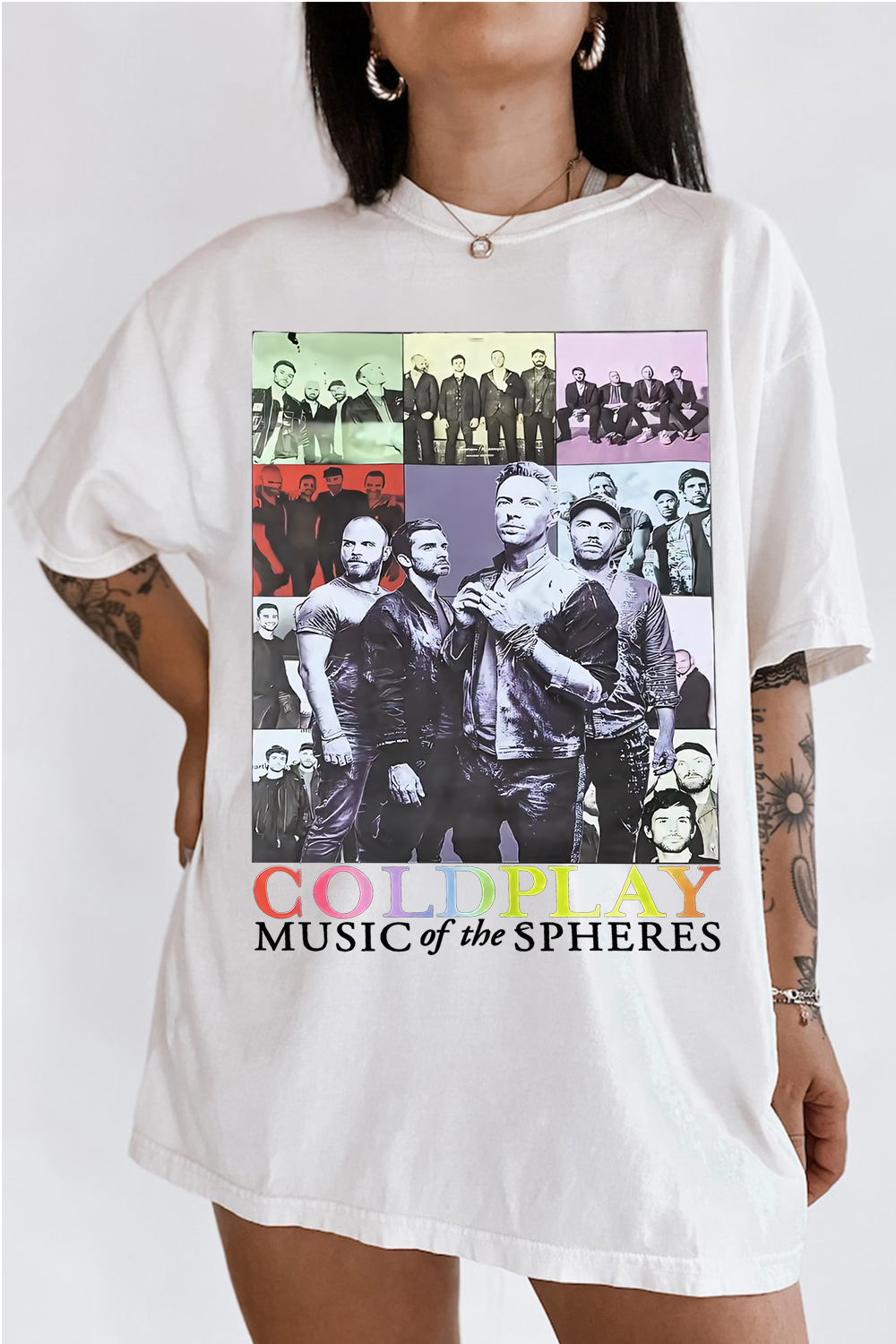 coldplayconcert women t-shirt