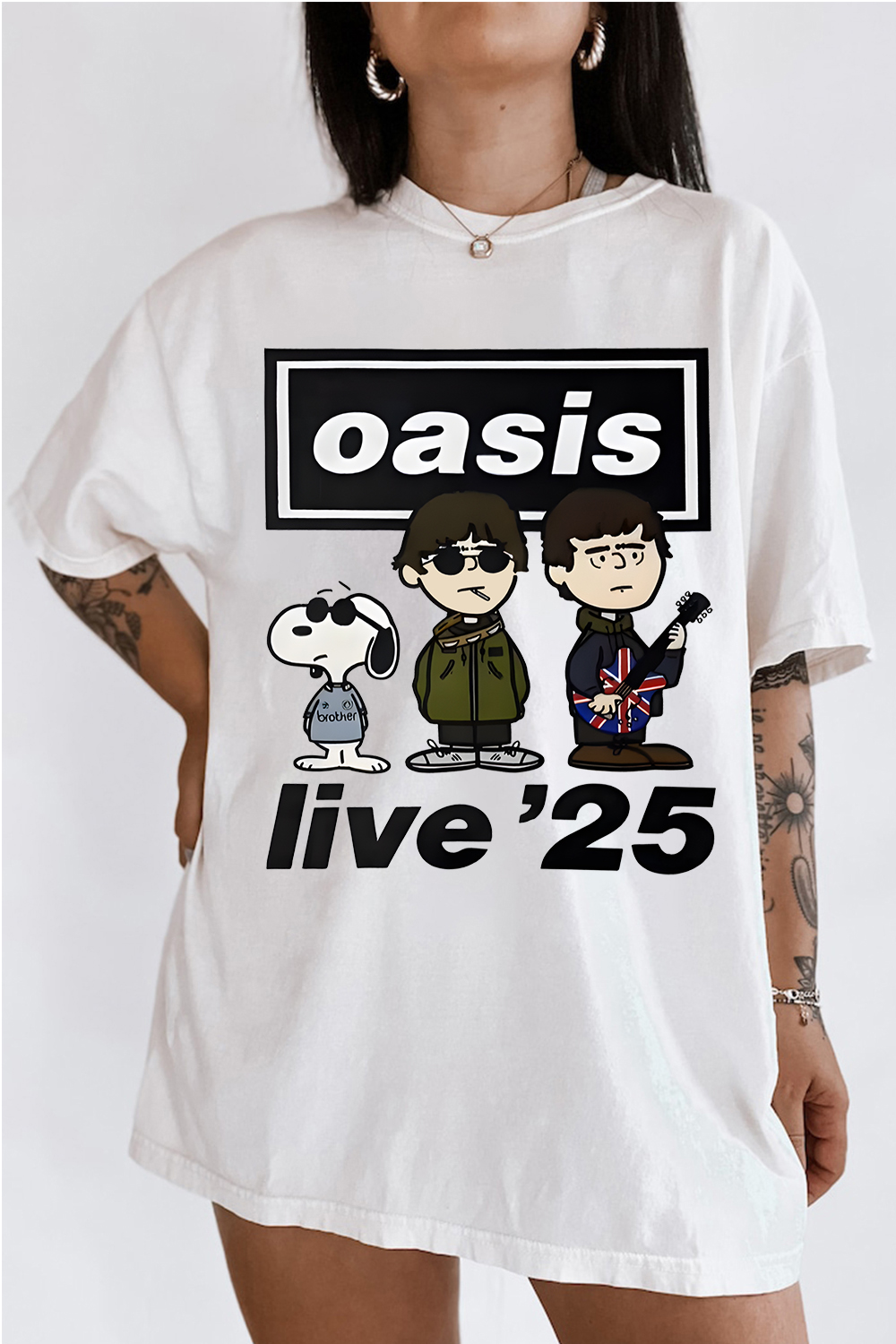 Snoopy x oasis women's tee