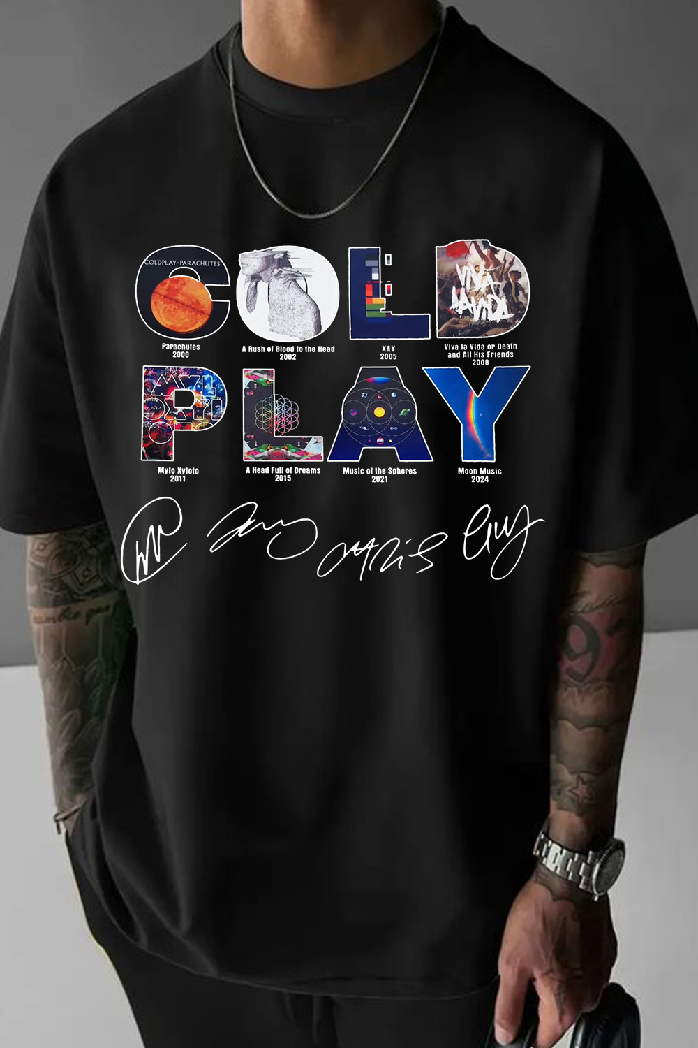 Coldplay shirt For men