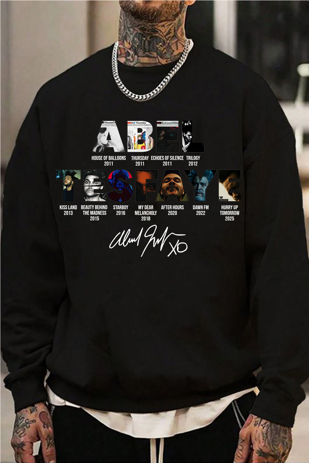 abeltesfaye Theweeknd Men Sweatshirt