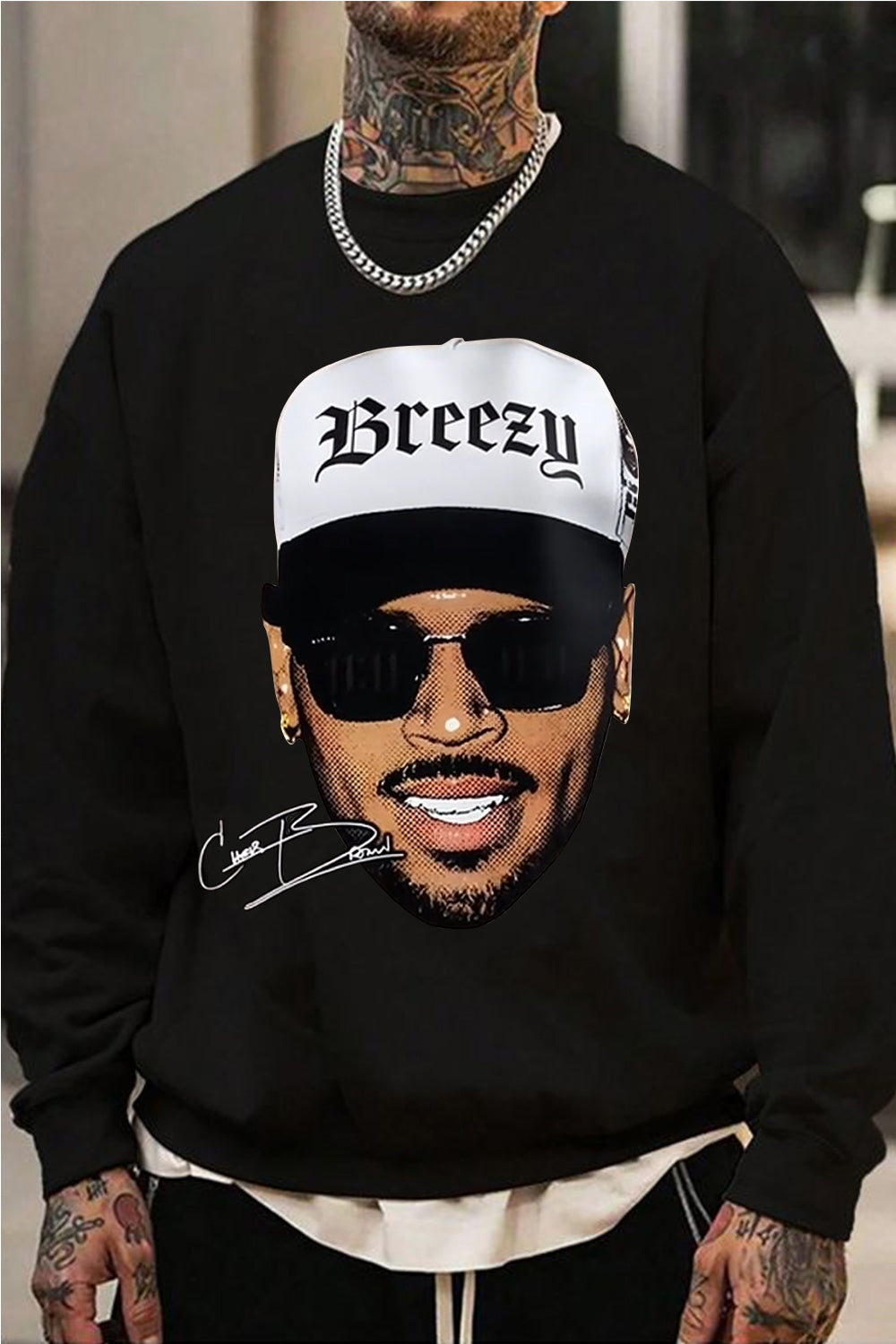 Breezy Chris Brown Merch Sweatshirt For Men
