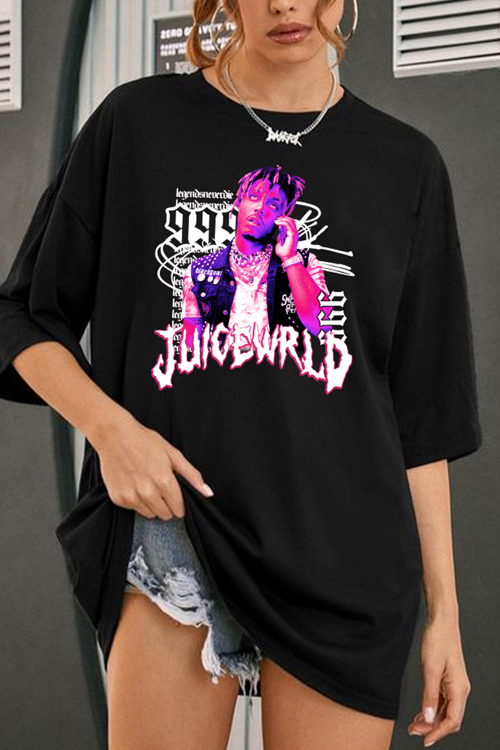 Vintage Juice WRLD 999 -Tshirt