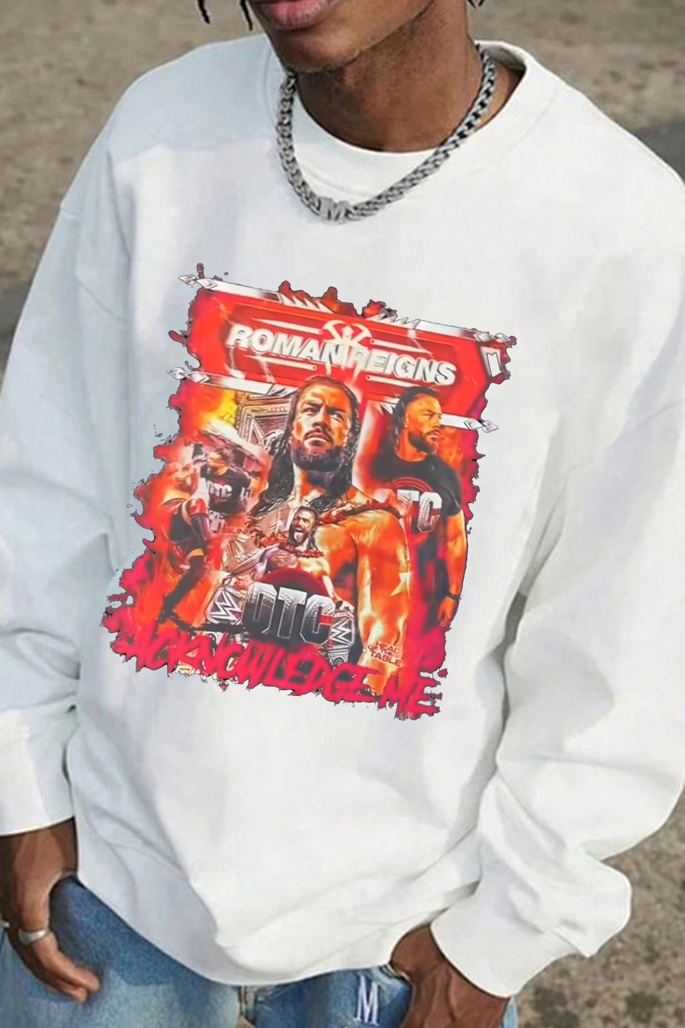 Roman Reigns Sport Graphic SWEATSHIRT For Men