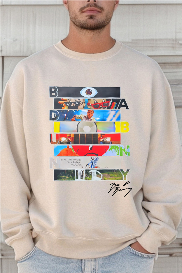 Bad Bunny Signature Sweatshirt For Men