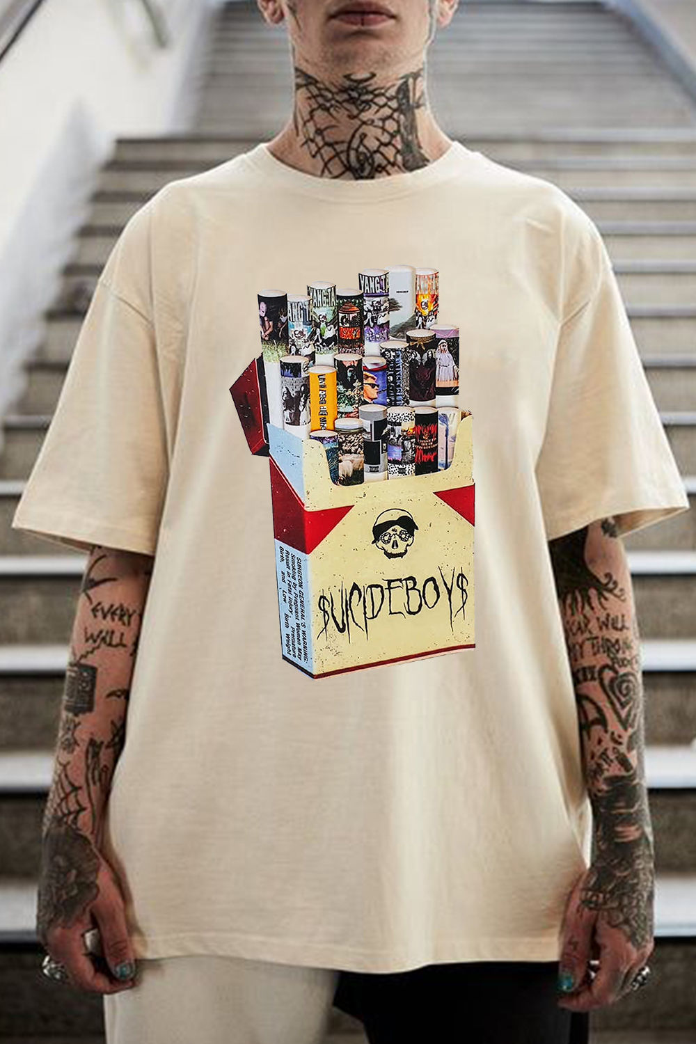 $uicideboy$ personalized print men's short-sleeved T-shirt