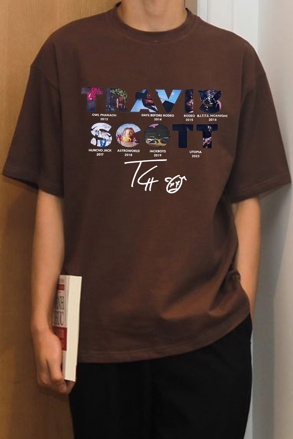 Travisscott crew neck Men t-shirt