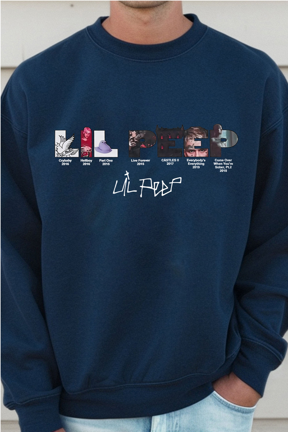 lilpeep long sleeve sweatshirt