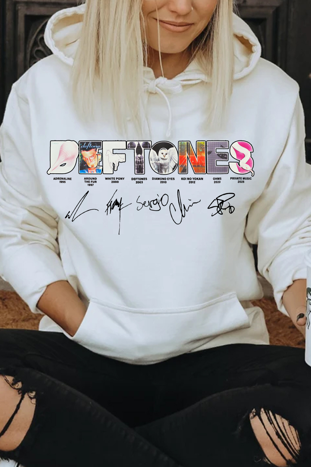 Deftones Album Hoodie For Women?