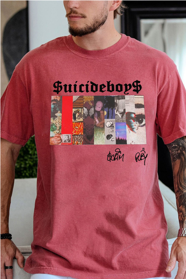 $uicideboy$ printed men's short-sleeved T-shirt