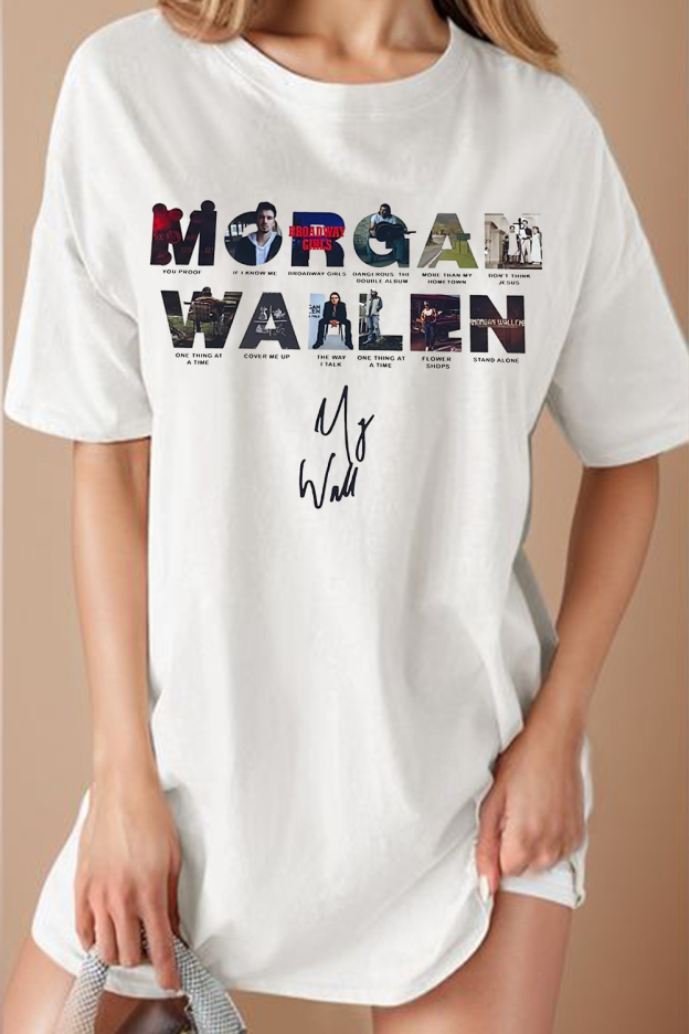 morganwallen cartoon short-sleeved women's t-shirt