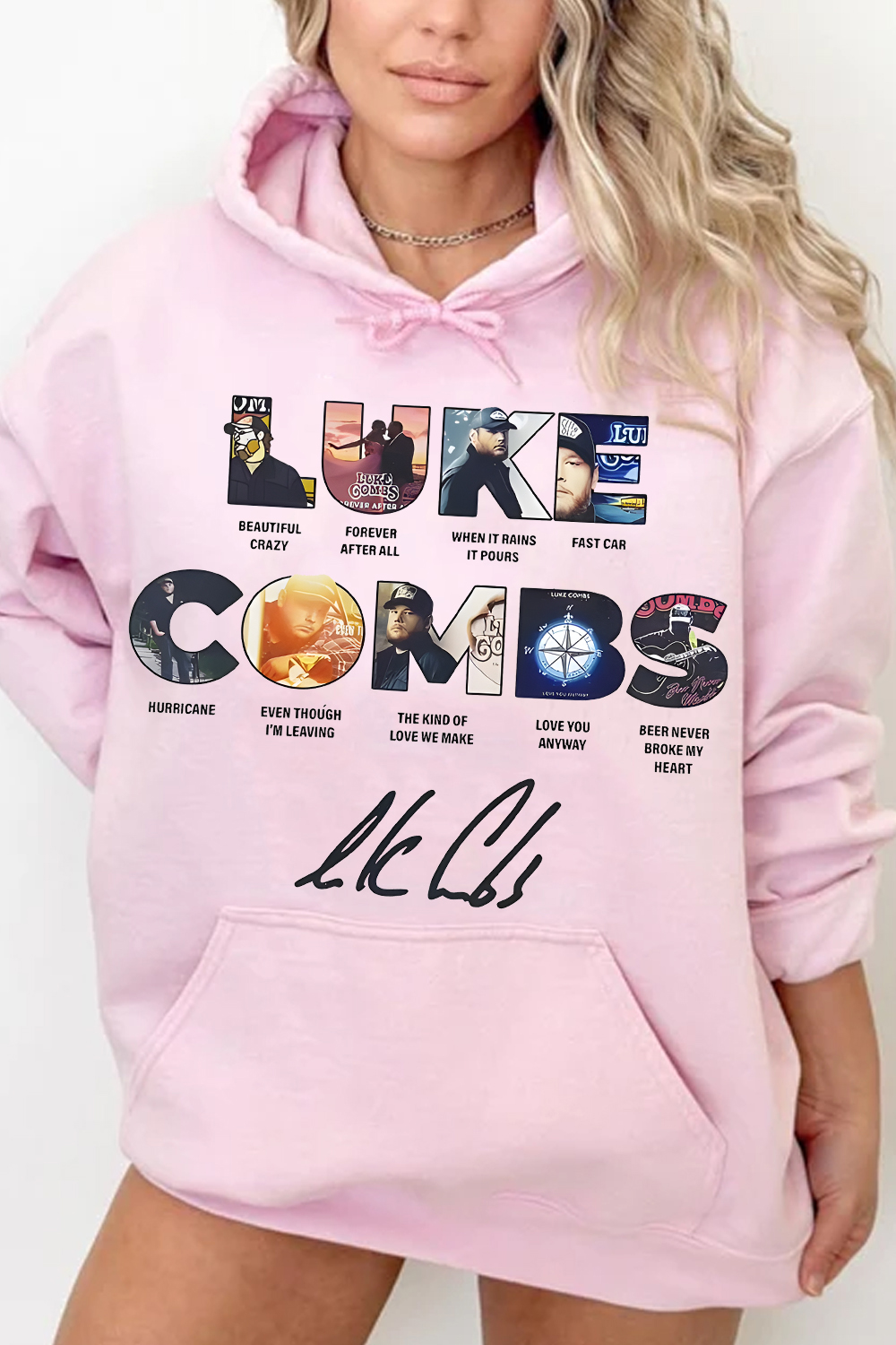 Luke Combs Tour 2025 Hoodie For Women