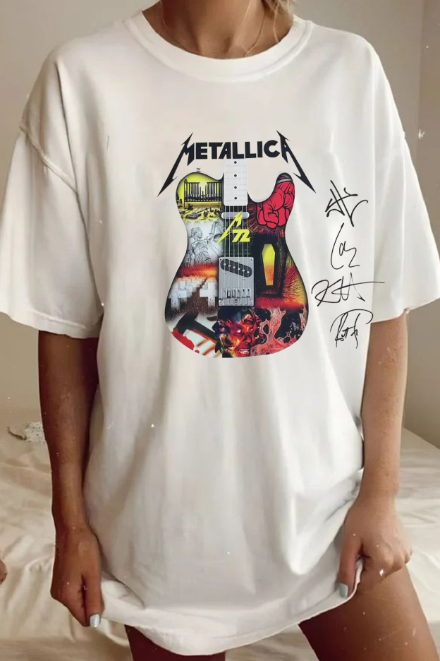 metallica 2025 women T-SHIRT