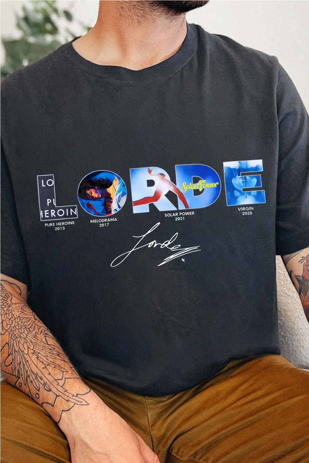 Lorde Full Album Shirt