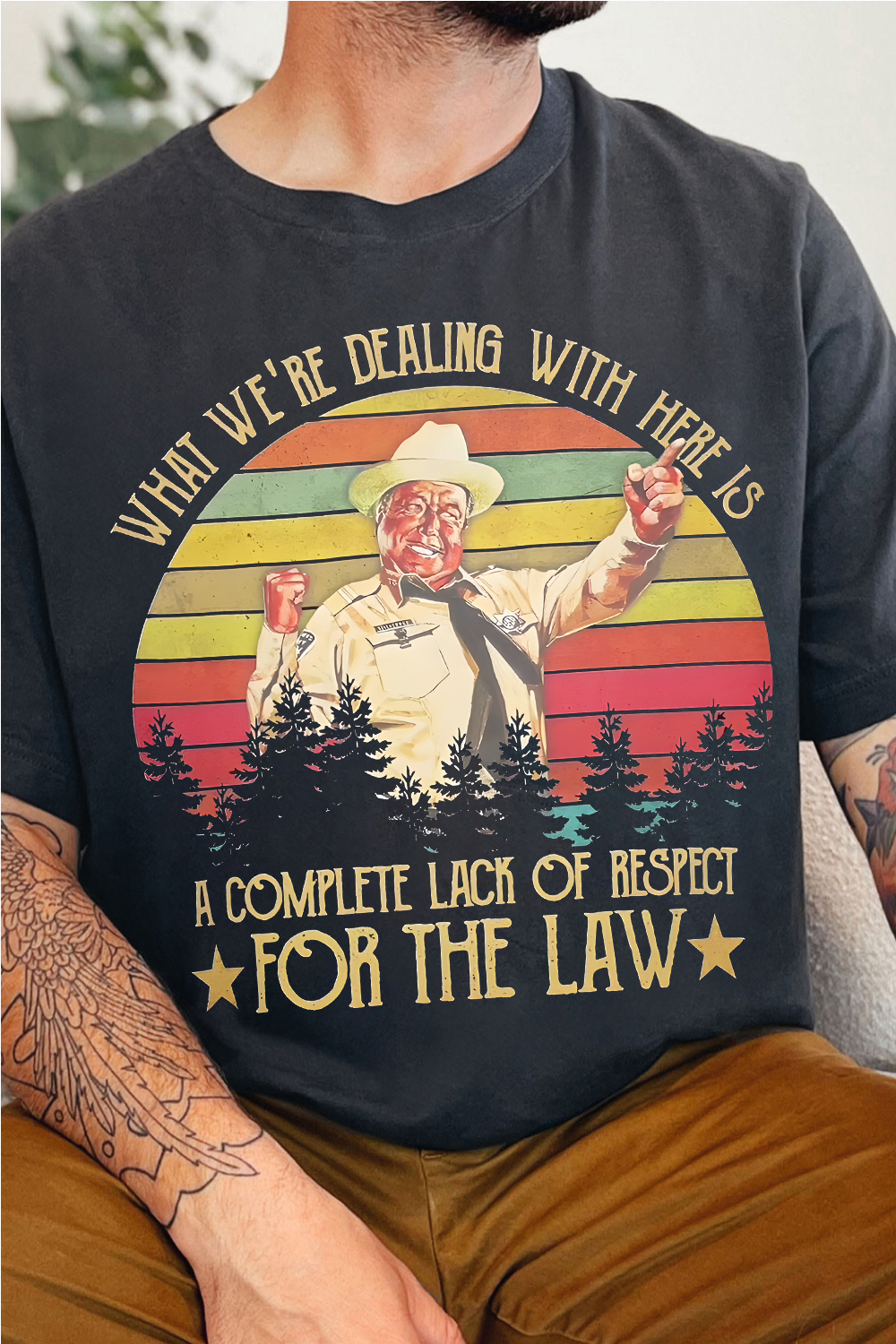 Jackie Gleason Smokey And The Bandit Tee