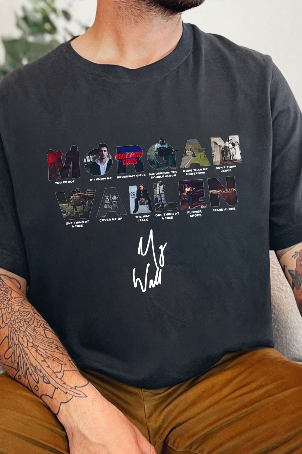 morganwallen short-sleeved men's t-shirt