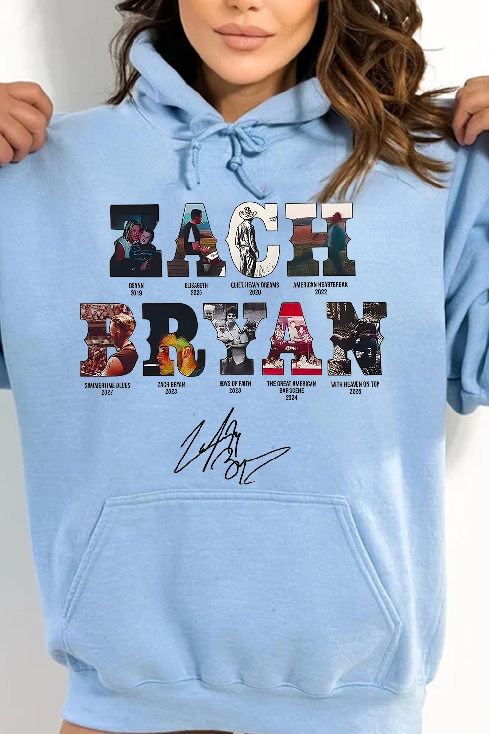 Zach Bryan Fans Women Hoodie