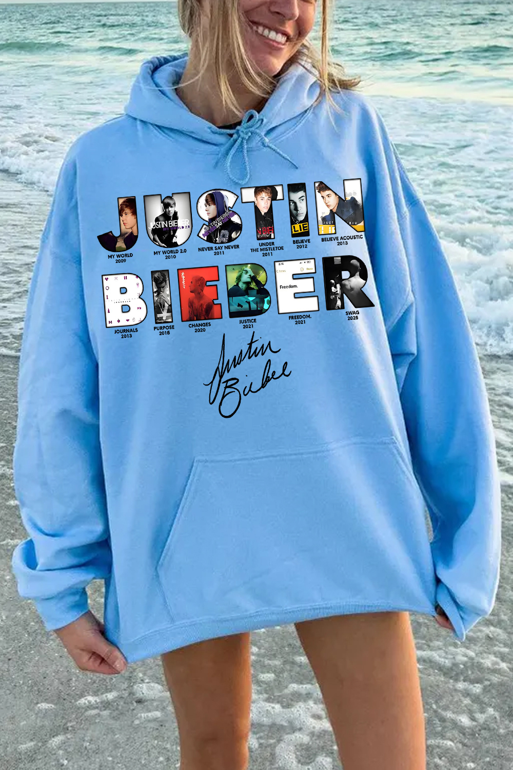 Justin Bieber fans hoodie For Women