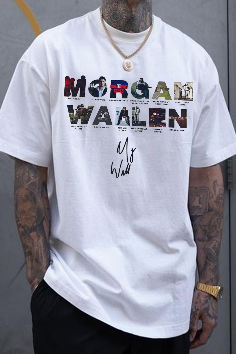 morganwallen short-sleeved men's t-shirt