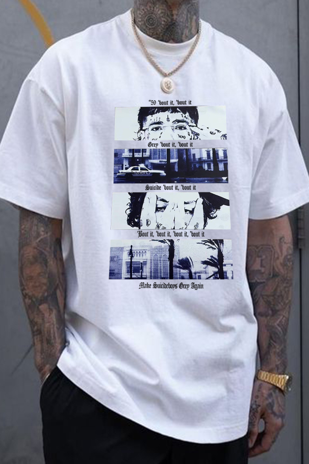 $uicideboy$ printed personalized men's t-shirt