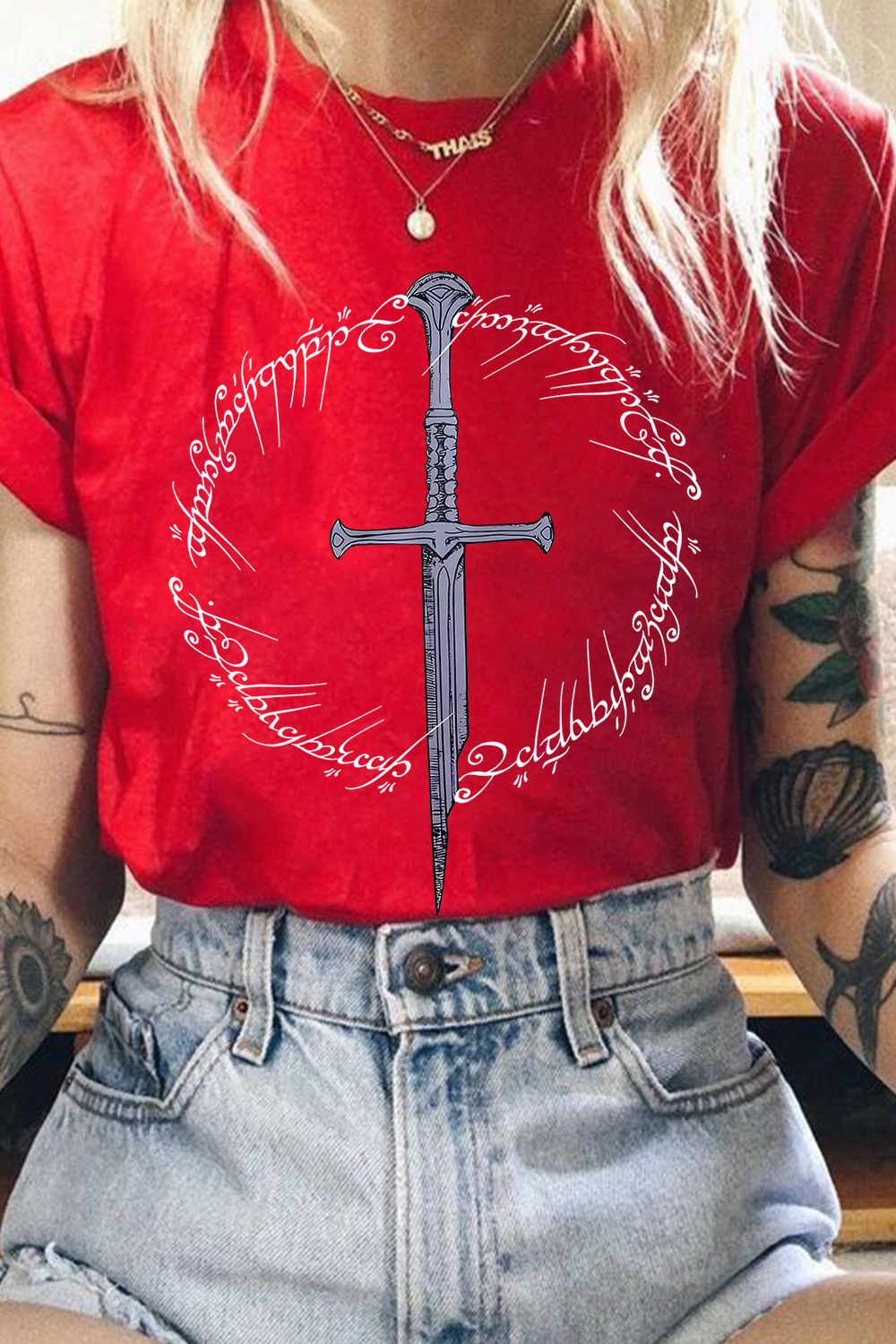 Narsil Lord Of The Rings Tee For Women