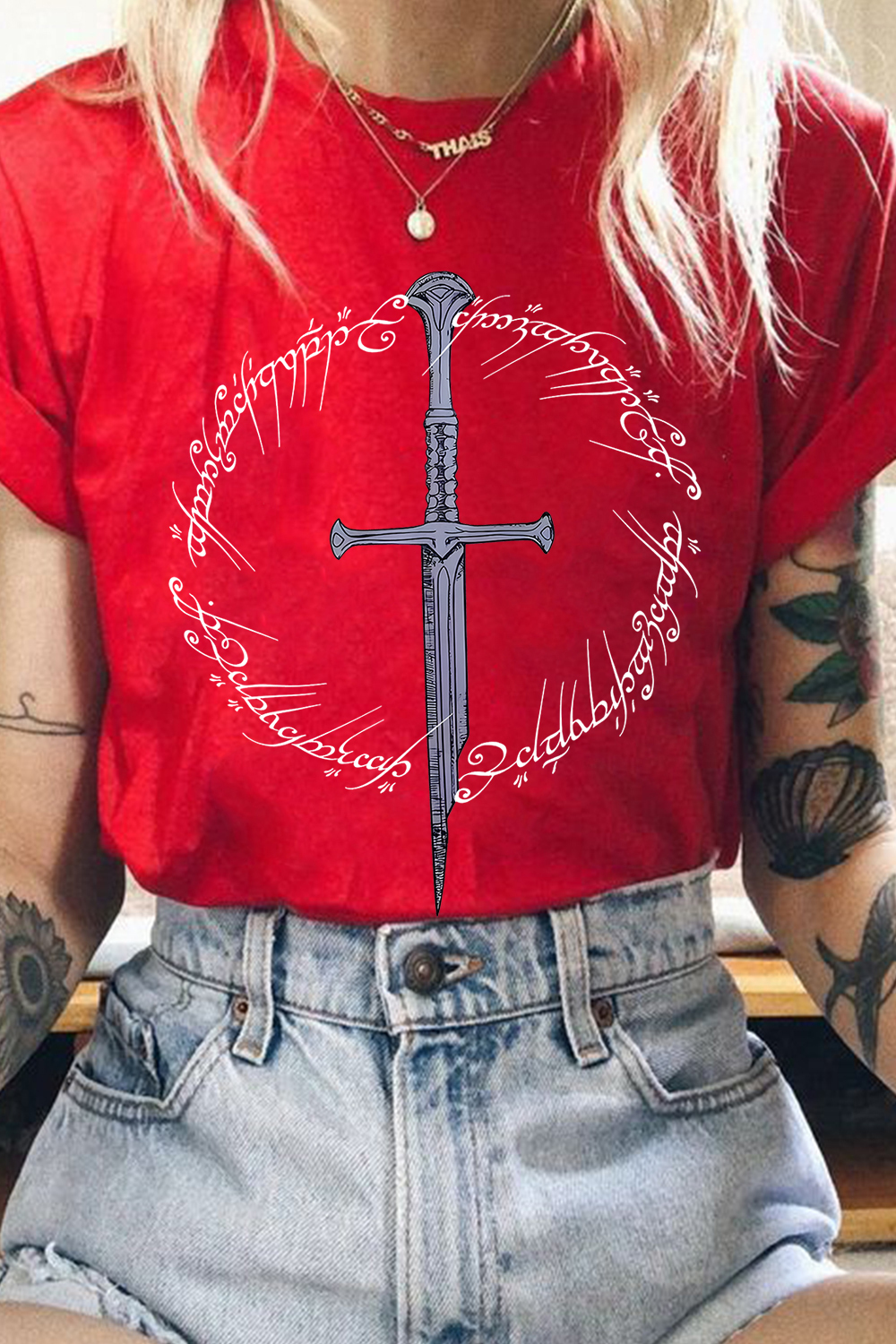 Narsil Lord Of The Rings Tee For Women