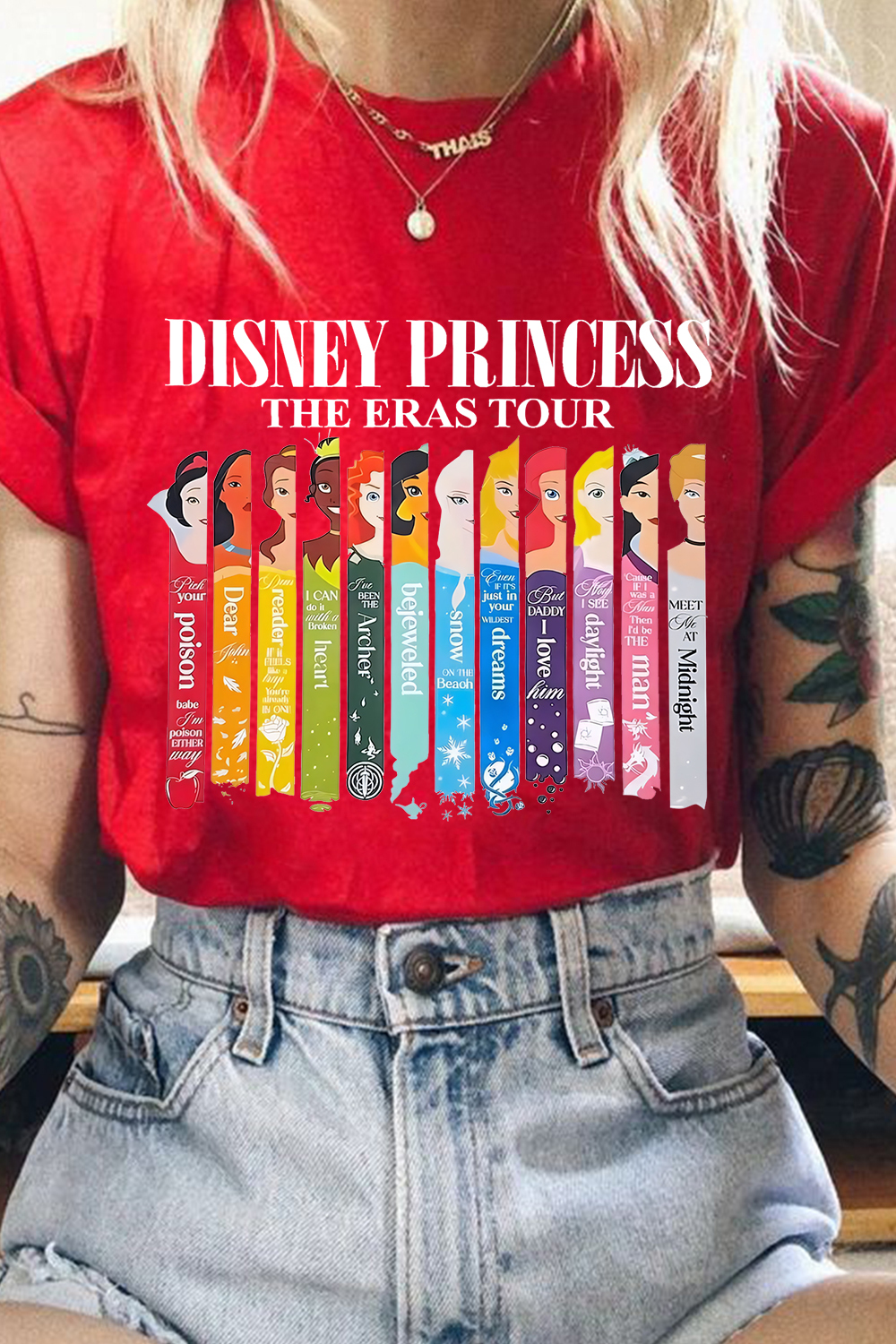 Disney Princess Era Tour New Version shirt